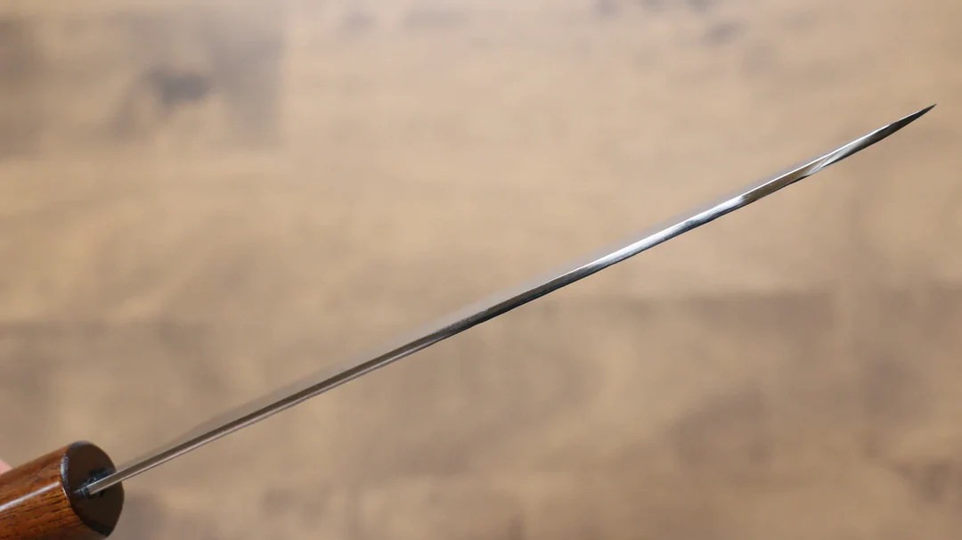 Thương hiệu Makoto Kurosaki - Dao Nhật Bản Santoku SPG2 Hammered (cán tròn xanh biển)