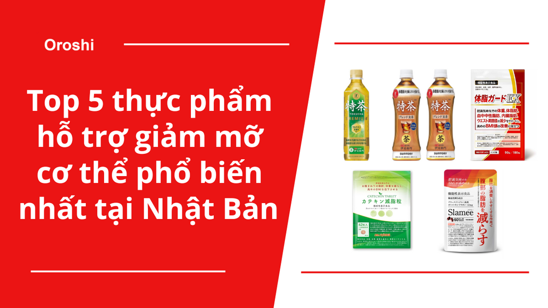 Top 5 thực phẩm hỗ trợ giảm mỡ cơ thể phổ biến nhất tại Nhật Bản trong tuần từ ngày 26/5 đến 1/6/2025