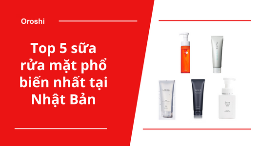 Top 5 xịt dưỡng ẩm biến nhất tại Nhật Bản trong tuần từ ngày 14/4 đến 20/4/2025