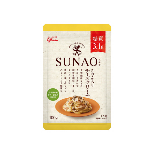 SUNAO - Mỳ ống sốt kem phô mai và nấm