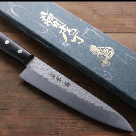 Thương hiệu Sakai Takayuki Thép xanh Rèn thủ công 3 lớp Dao đa năng Gyuto dao Nhật 180mm