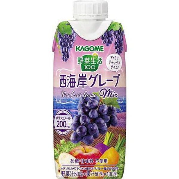 Kagome West Coast Grape nước ép hỗn hợp rau và trái cây