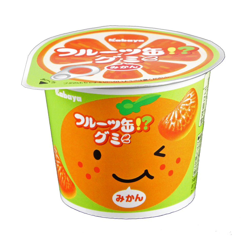 Fruit Can Gummy kẹo dẻo vị quýt đóng hộp - Kabaya