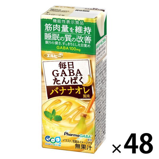 Daily GABA thức uống bổ sung protein vị sữa chuối - Elbee