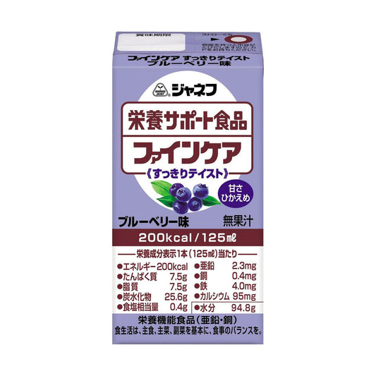 Janef Thực phẩm hỗ trợ dinh dưỡng finecare - hương vị việt quất